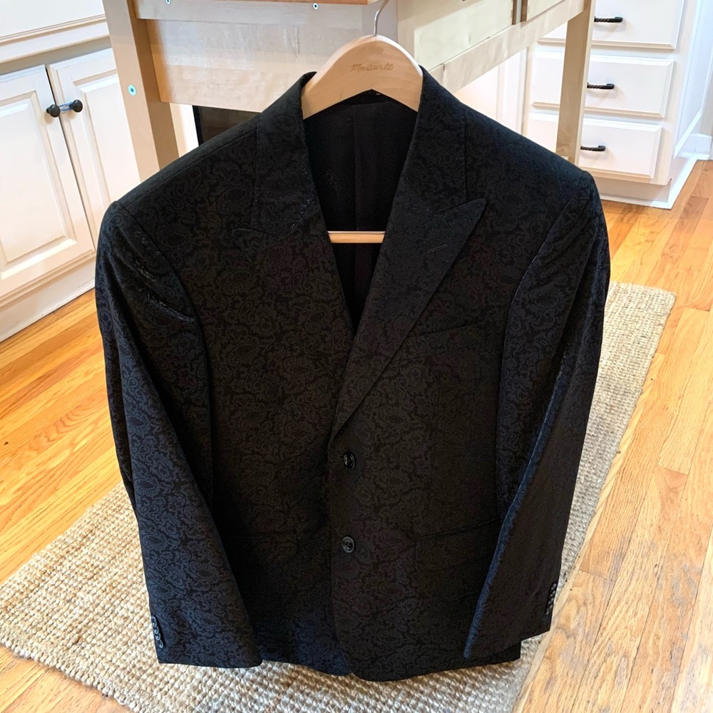 Versace Collection Paisley Blazer